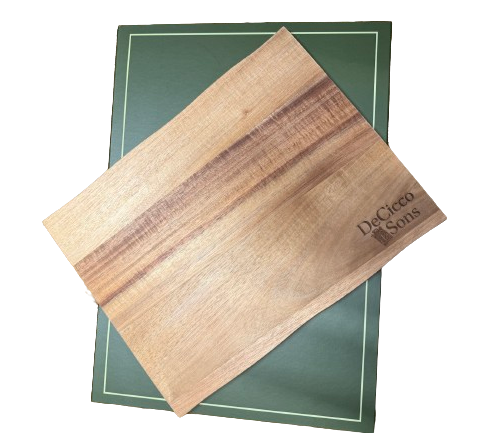 DeCicco & Sons Branded Acacia Wood Serving Board